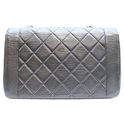 CHANEL シャネル 0番 A01165 黒 ラム ゴールド金具 ダイアナ25 ショルダーバッグ ショルダーバッグ