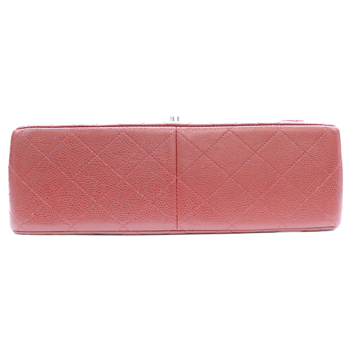 CHANEL シャネル 18番 A58600 ボルドー バーガンディ キャビア デカマトラッセ30 SV金具 Wフラップ ショルダーバック ショルダーバッグ