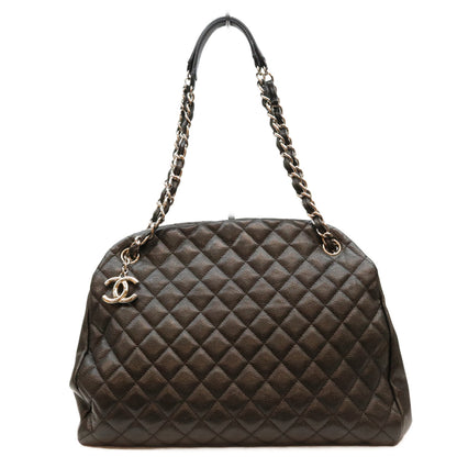 CHANEL シャネル 15番 A50558 黒 キャビア マドモアゼルボーリング SV金具 トートバック トートバッグ