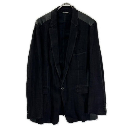 DOLCE&GABBANA ドルチェアンドガッバーナ シングルボタン リネン テーラードジャケット ジャケット