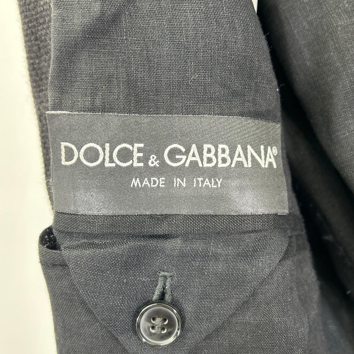 DOLCE&GABBANA ドルチェアンドガッバーナ シングルボタン リネン テーラードジャケット ジャケット