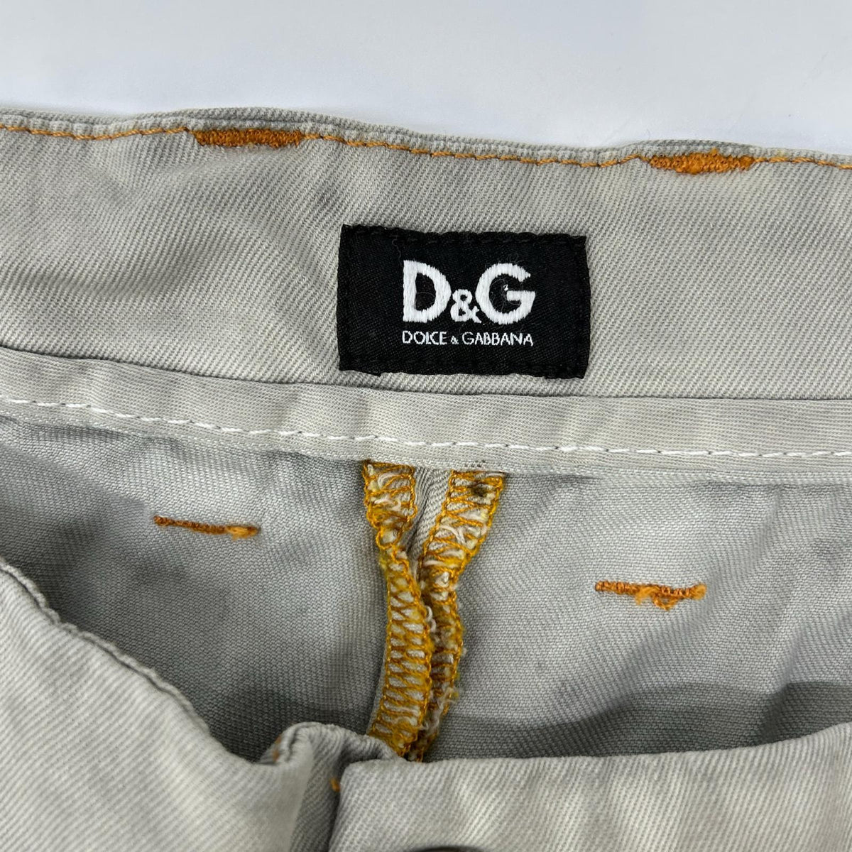 D&G ディーアンドジー フェード加工 チノパンツ ボトムス