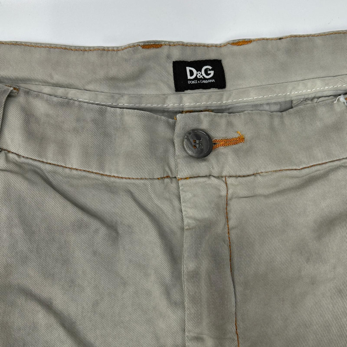 D&G ディーアンドジー フェード加工 チノパンツ ボトムス