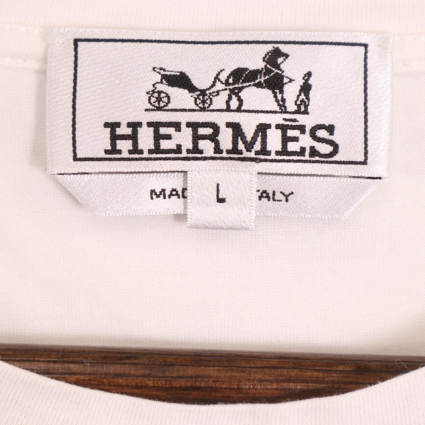 HERMES エルメス ホワイト 16SS プリントTシャツ トップス