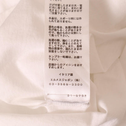 HERMES エルメス ホワイト 16SS プリントTシャツ トップス