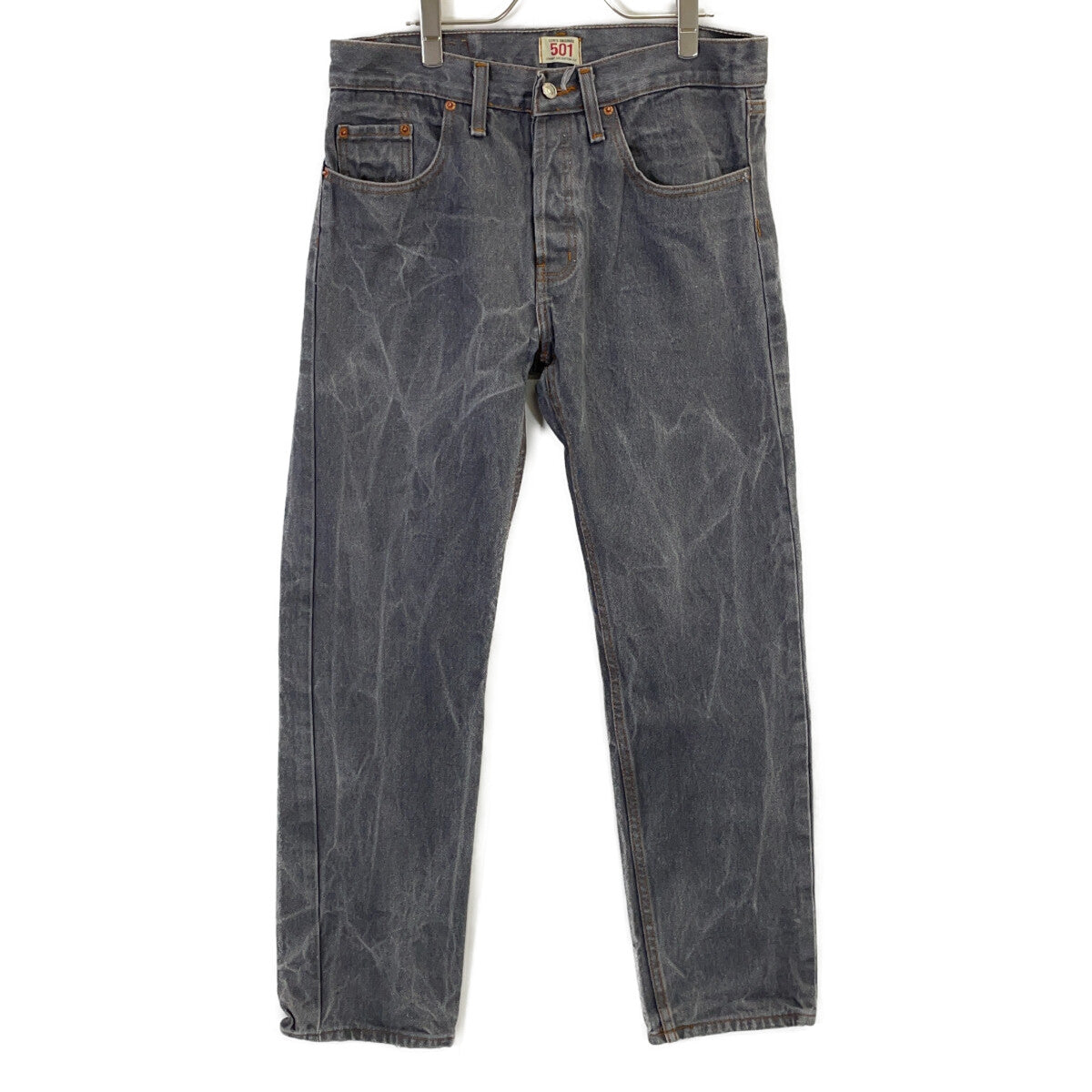 LEVI'S Levi's 501 Black Straight Pants Bottoms