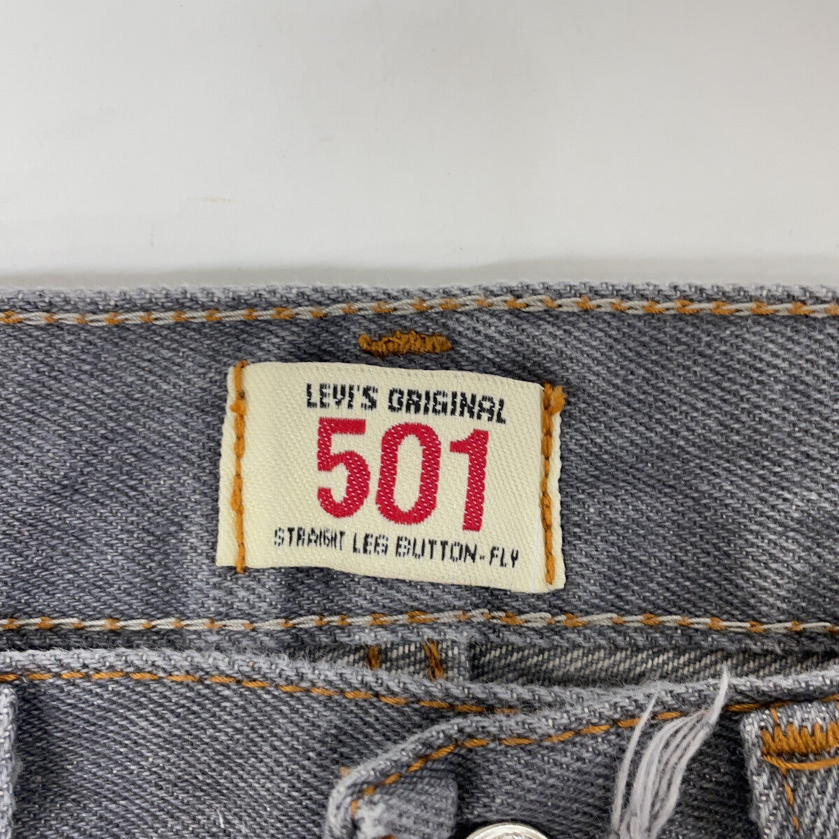 LEVI'S Levi's 501 Black Straight Pants Bottoms