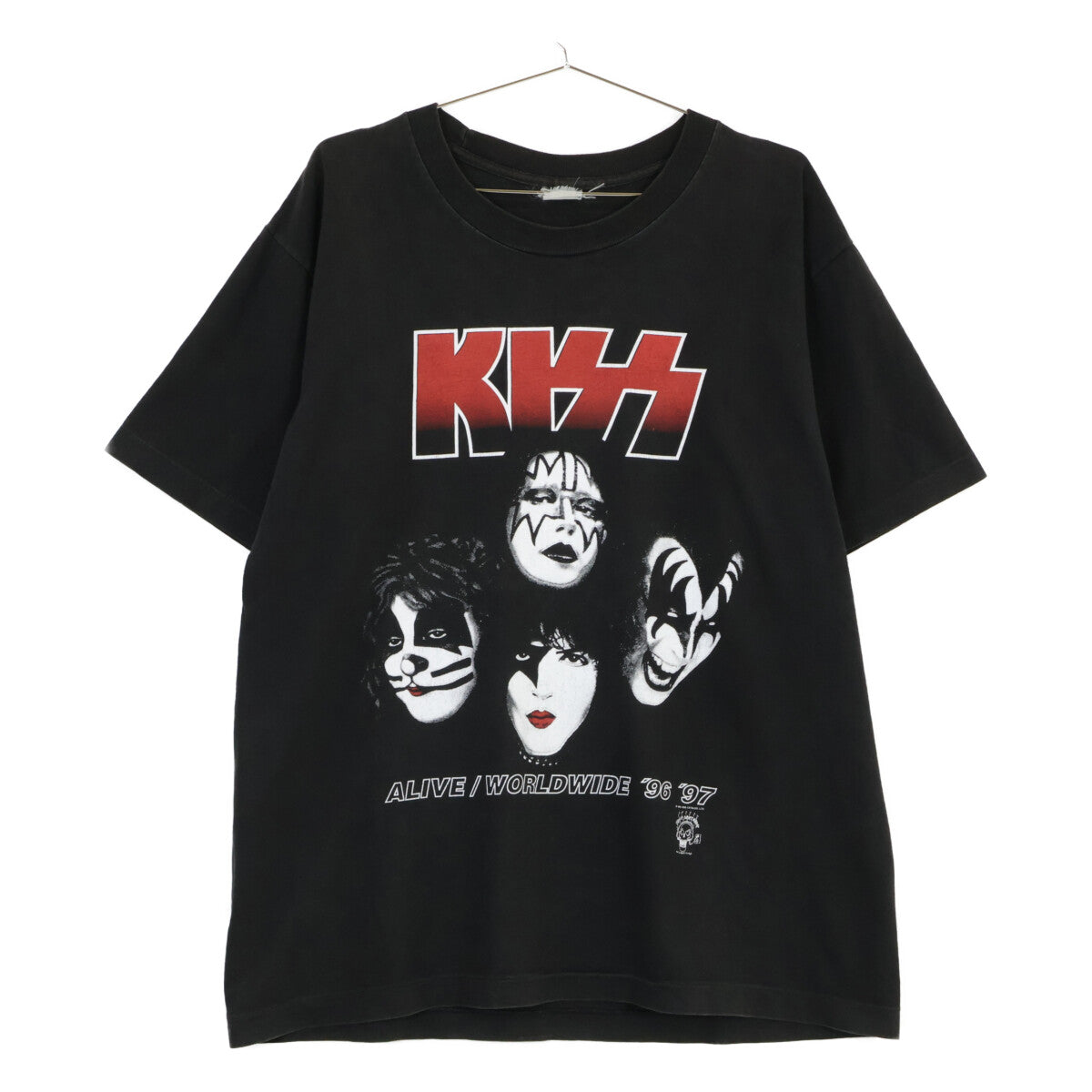 VINTAGE 复古 KISS ALIVE WORLDWIDE T恤 上衣