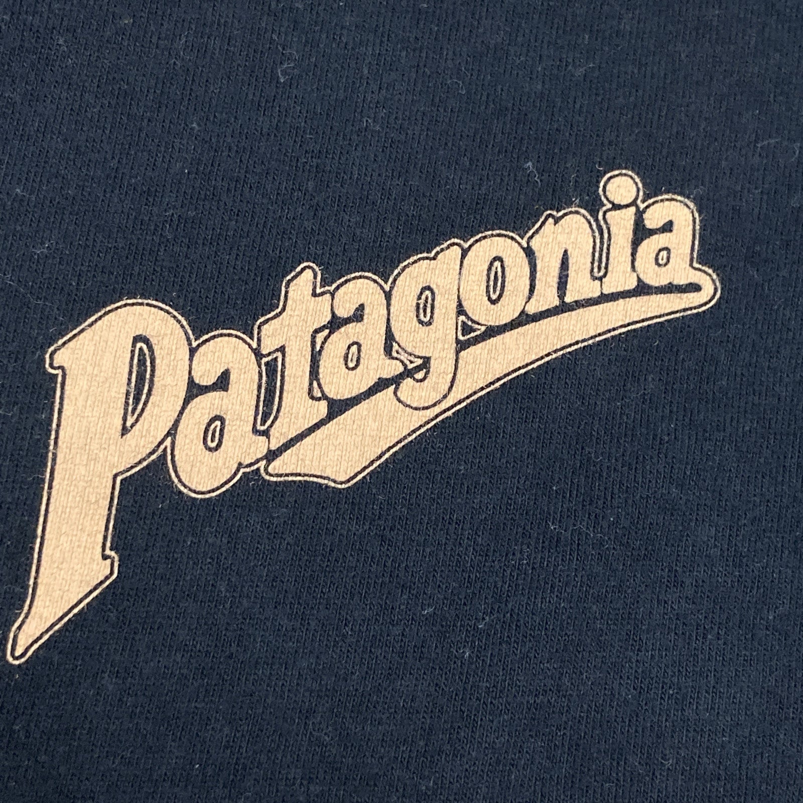 patagonia 巴塔哥尼亚 黑色 棉质 浮世绘T恤 上衣