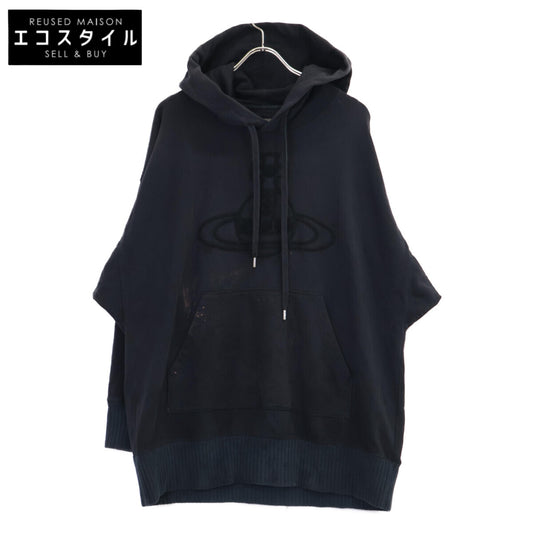 Vivienne Westwood MAN ヴィヴィアンウエストウッドマン VW-J2-73936 K黒 オーブ フーディ― トップス