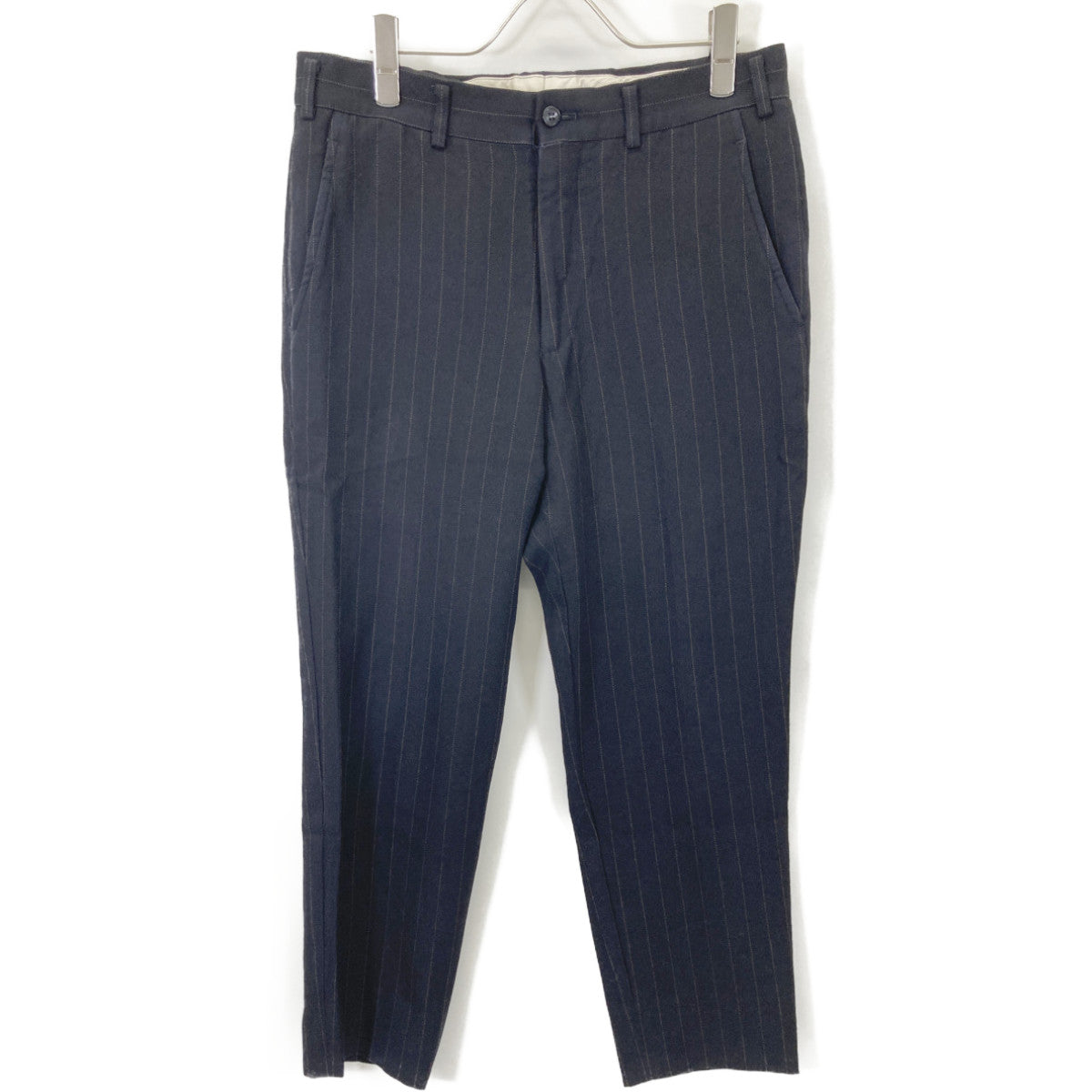 COMMEdesGARCONS HOMME DEUX コムデギャルソンオムドゥ DP-P035 ネイビー ストライプ スラックス ボトムス