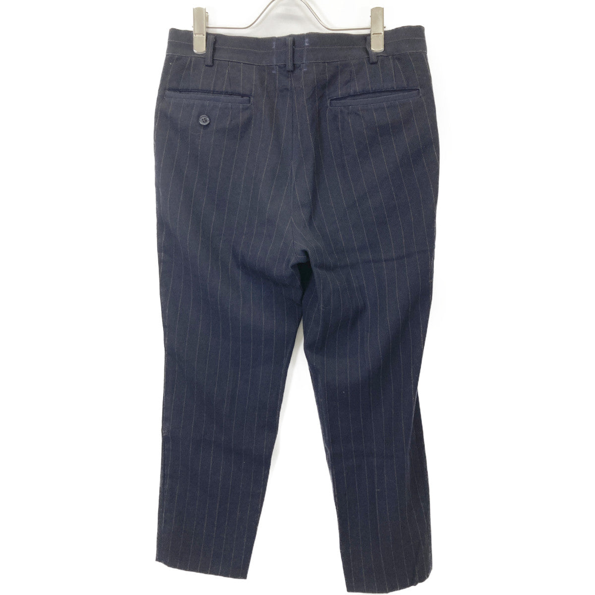 COMMEdesGARCONS HOMME DEUX コムデギャルソンオムドゥ DP-P035 ネイビー ストライプ スラックス ボトムス
