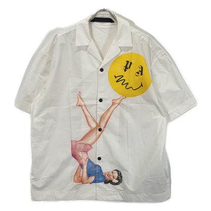 Palm Angels 棕榈天使 白色保龄球衫 上衣