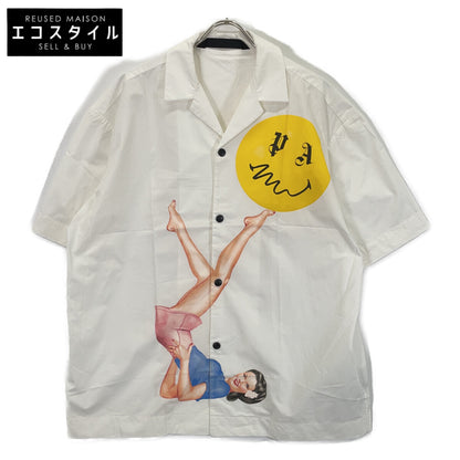 Palm Angels 棕榈天使 白色保龄球衫 上衣