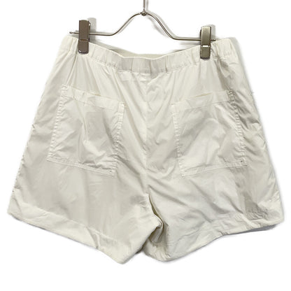 AURALEE White Cotton Shorts TERRY LINED LIGHT NYLON EASY SHORTS Bottoms