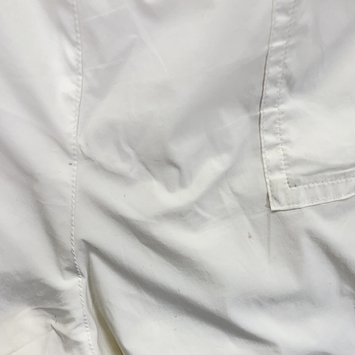 AURALEE White Cotton Shorts TERRY LINED LIGHT NYLON EASY SHORTS Bottoms