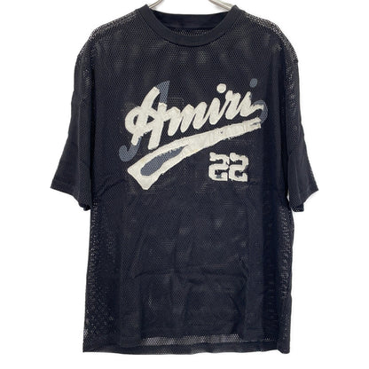 AMIRI Amiri 黑色网眼运动衫上衣