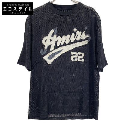 AMIRI Amiri 黑色网眼运动衫上衣