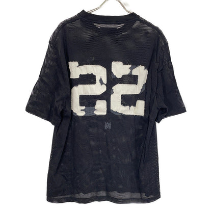 AMIRI Amiri 黑色网眼运动衫上衣