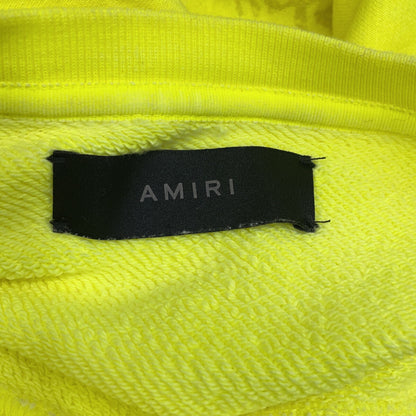AMIRI Amiri 黄色徽标牌长袖运动衫上衣