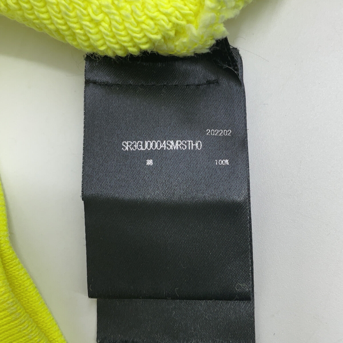 AMIRI Amiri 黄色徽标牌长袖运动衫上衣