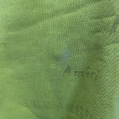 AMIRI Amiri 黄色徽标牌长袖运动衫上衣
