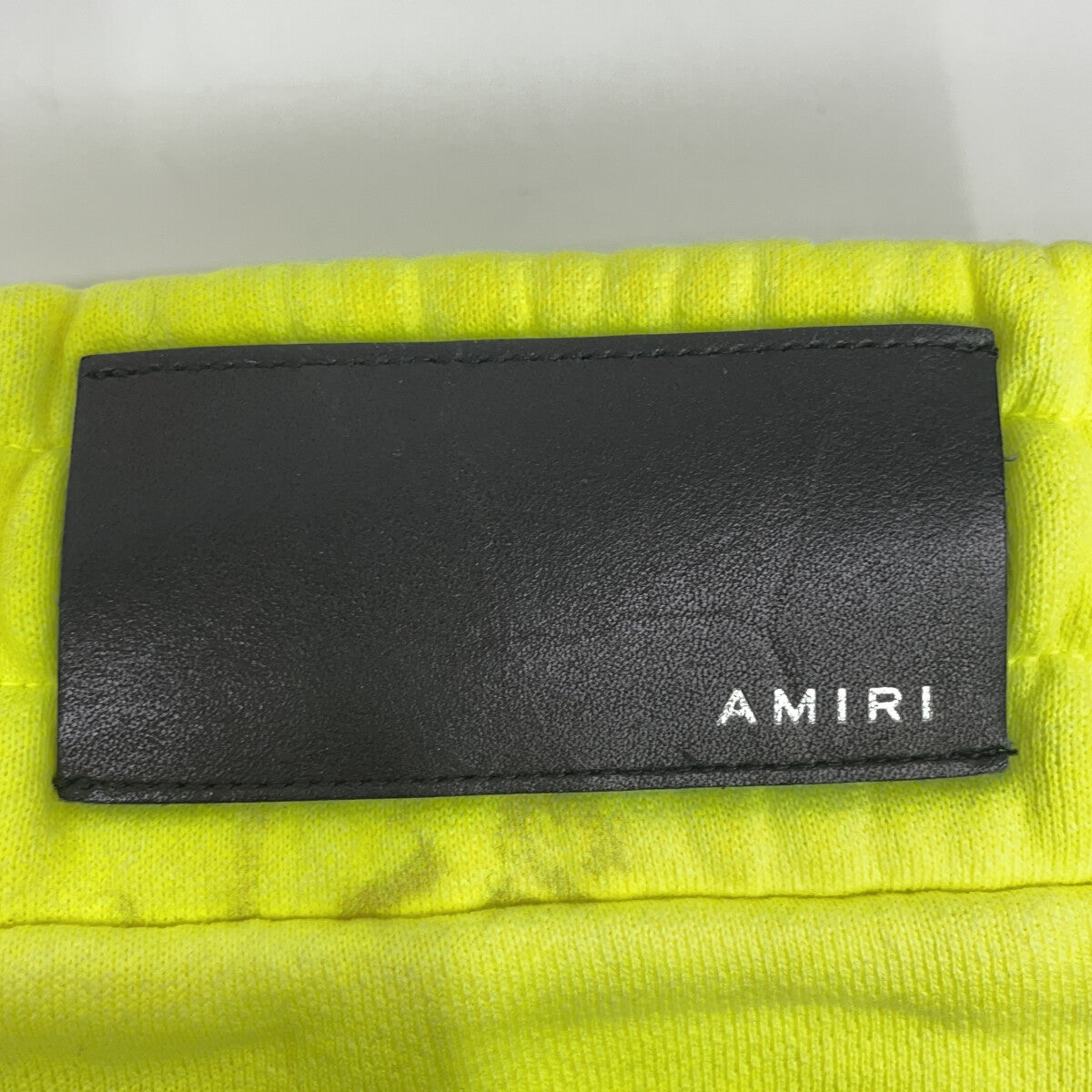 AMIRI 阿米里 黄色标志牌短裤下装