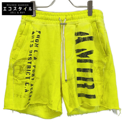 AMIRI 阿米里 黄色标志牌短裤下装