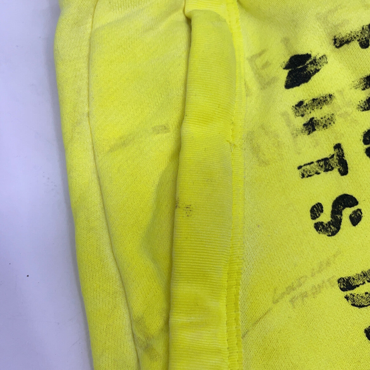 AMIRI 阿米里 黄色标志牌短裤下装