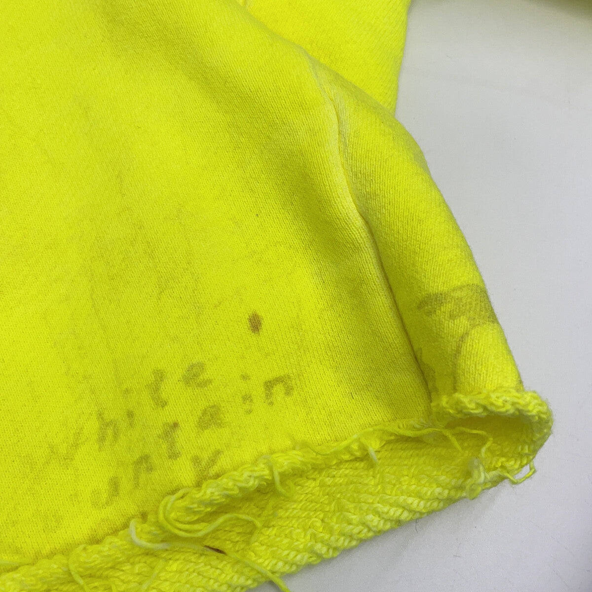 AMIRI 阿米里 黄色标志牌短裤下装