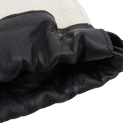 JIL SANDER ジルサンダー DUMPLING キャンバス レザー リバーシブル バッグ ショルダーバッグ レディース アイボリー×ブラック j07wg0027 ショルダーバッグ