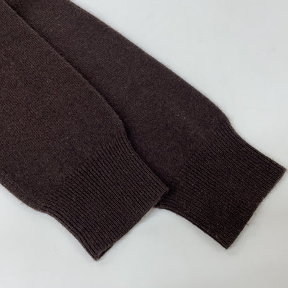 21AW STUDIO Brown Cashmere Blend Turtleneck Top S Ladies
