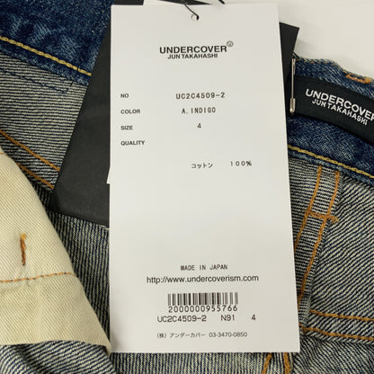UNDER COVER アンダーカバー インディゴ UC2C4509-2 23AW ハンドビーズ加工 デニムパンツ 魔女 ボトムス