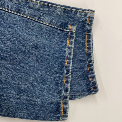 UNDER COVER アンダーカバー インディゴ UC2C4509-2 23AW ハンドビーズ加工 デニムパンツ 魔女 ボトムス