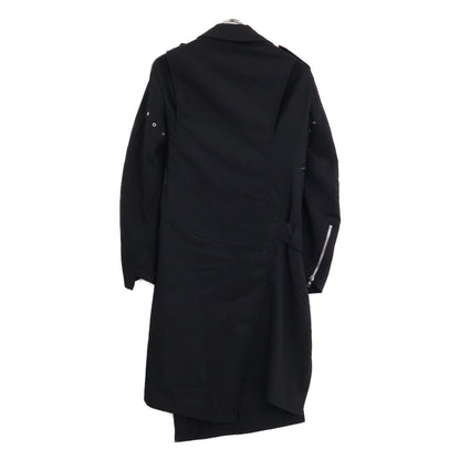BLACKCOMMEdesGARCONS ブラックコムデギャルソン AD2015 1Q-J003 捻じれウールライダース コート