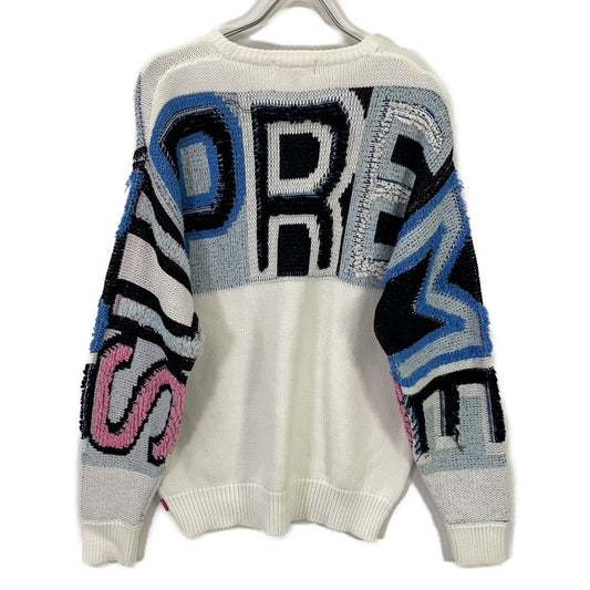 21AW Chenille Logo Sweater Cotton Top S Men's