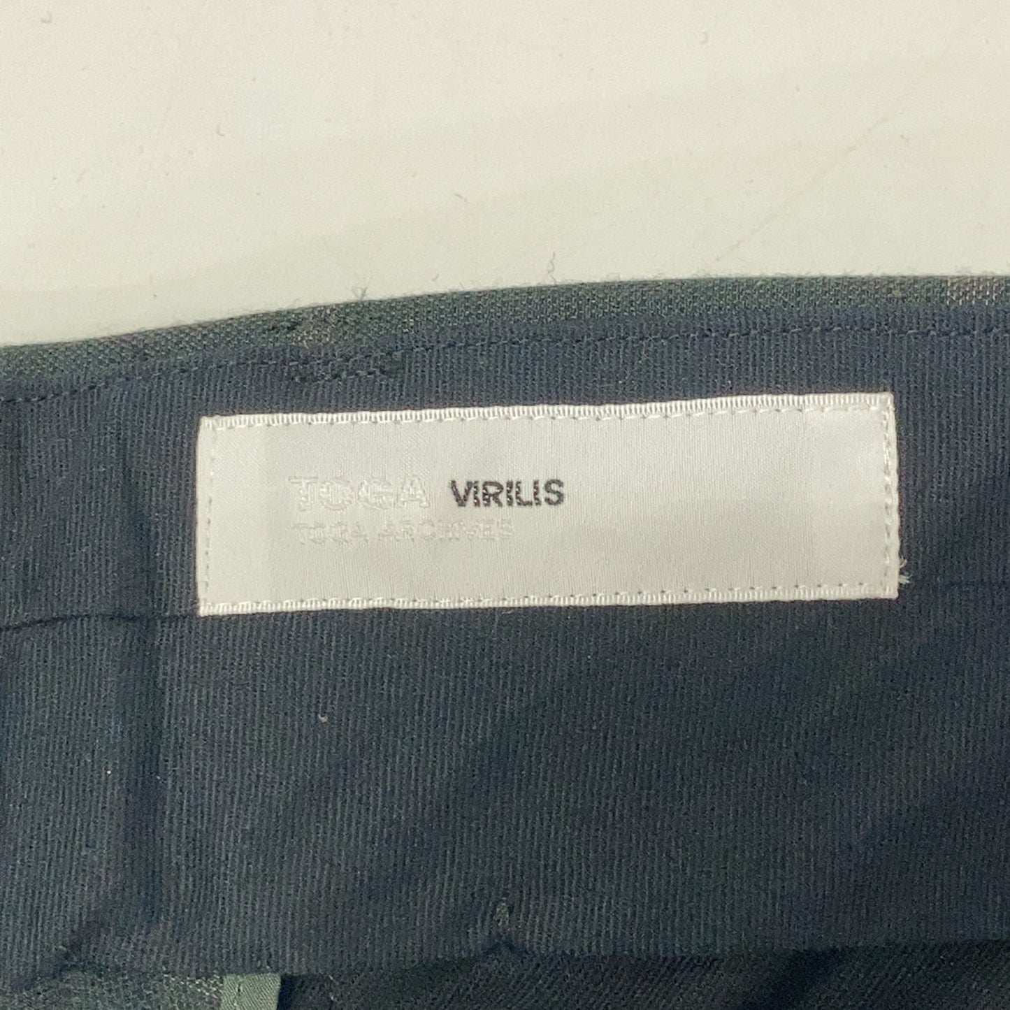 TV31-FF309 23ss Side Belt Wide Slacks Green Bottoms 44 Men's