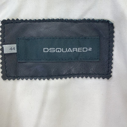 DSQUARED2 ディースクエアード レザー キルティング ダイヤキルティングダウンジャケット ジャケット