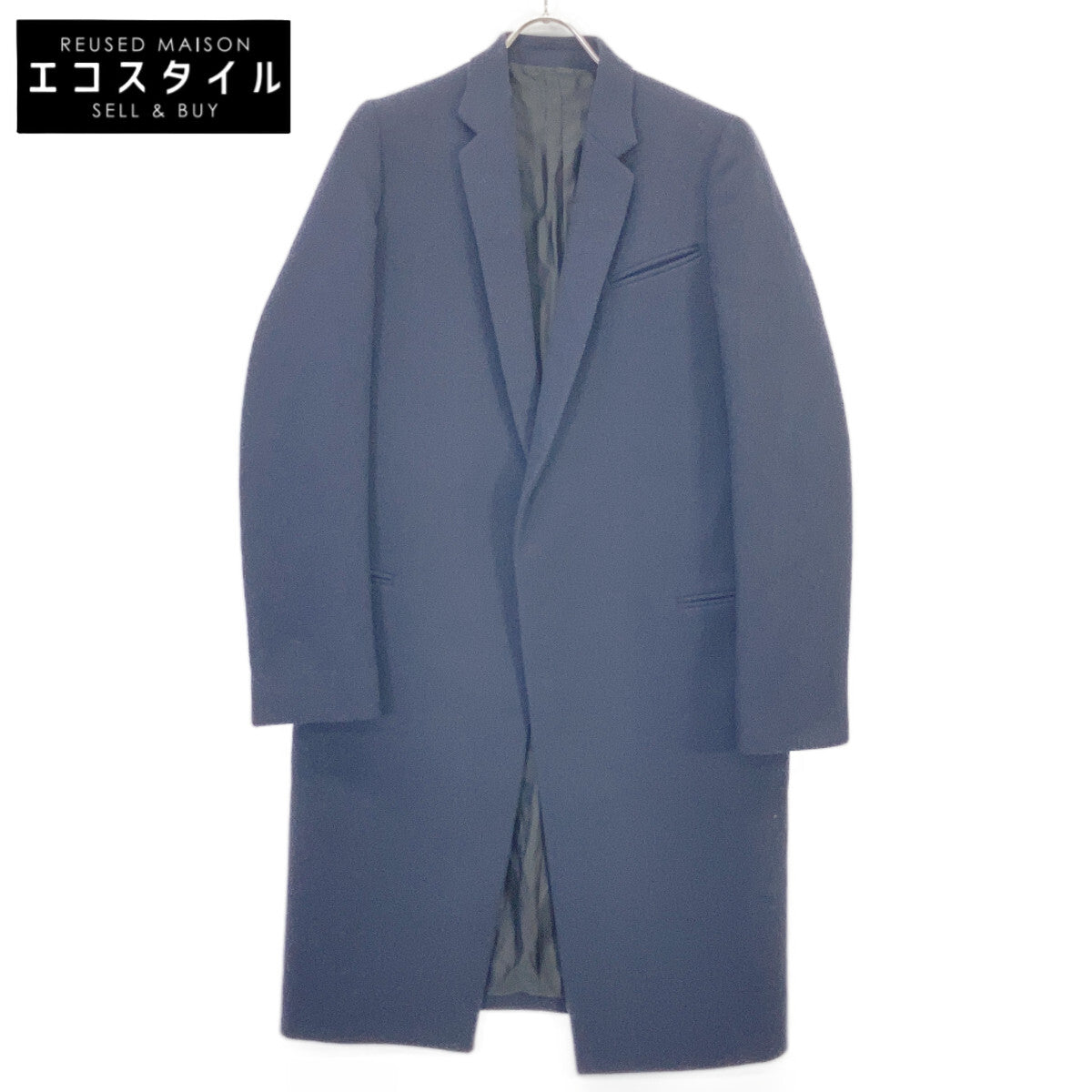 CELINE セリーヌ 28H28-7165 フィービー期 クロンビーコート ネイビー コート