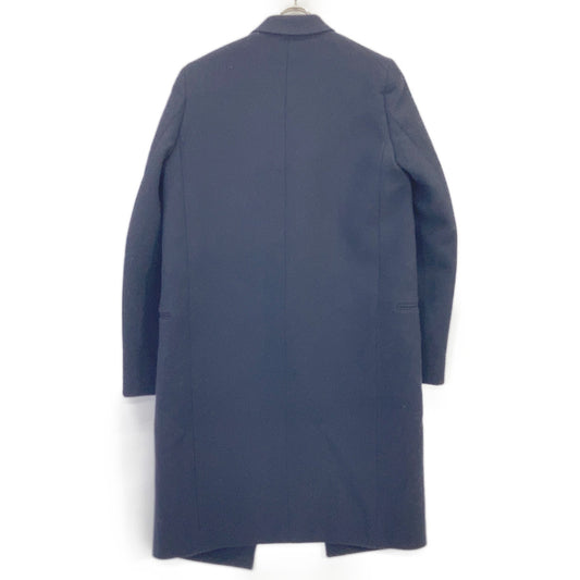 28H28-7165 Phoebe Collection Crombie Coat Navy Coat 34 Women's