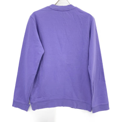 RAF SIMONS ラフシモンズ 21SS パープル 211W1668 フォト ダメージ加工 スウェット トップス