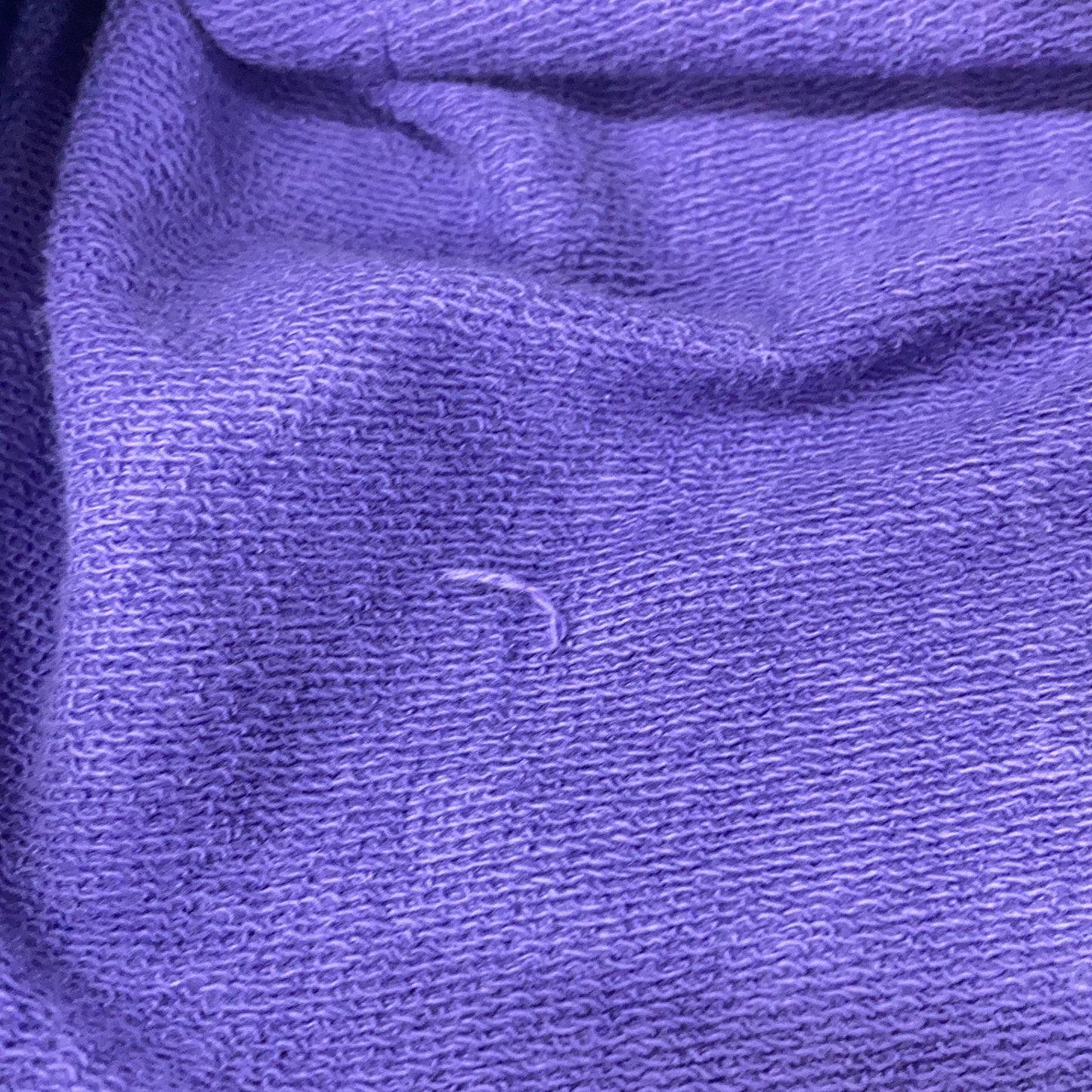 RAF SIMONS ラフシモンズ 21SS パープル 211W1668 フォト ダメージ加工 スウェット トップス