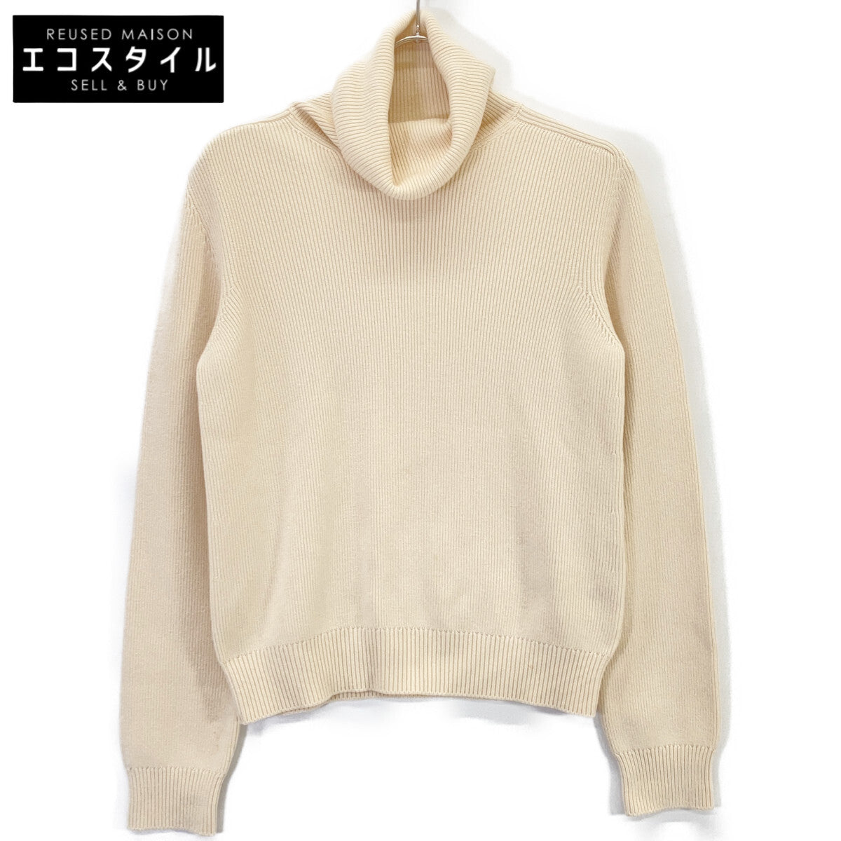 SAINT LAURENT PARIS サンローランパリ 633329 ベージュ タートルネックニット トップス