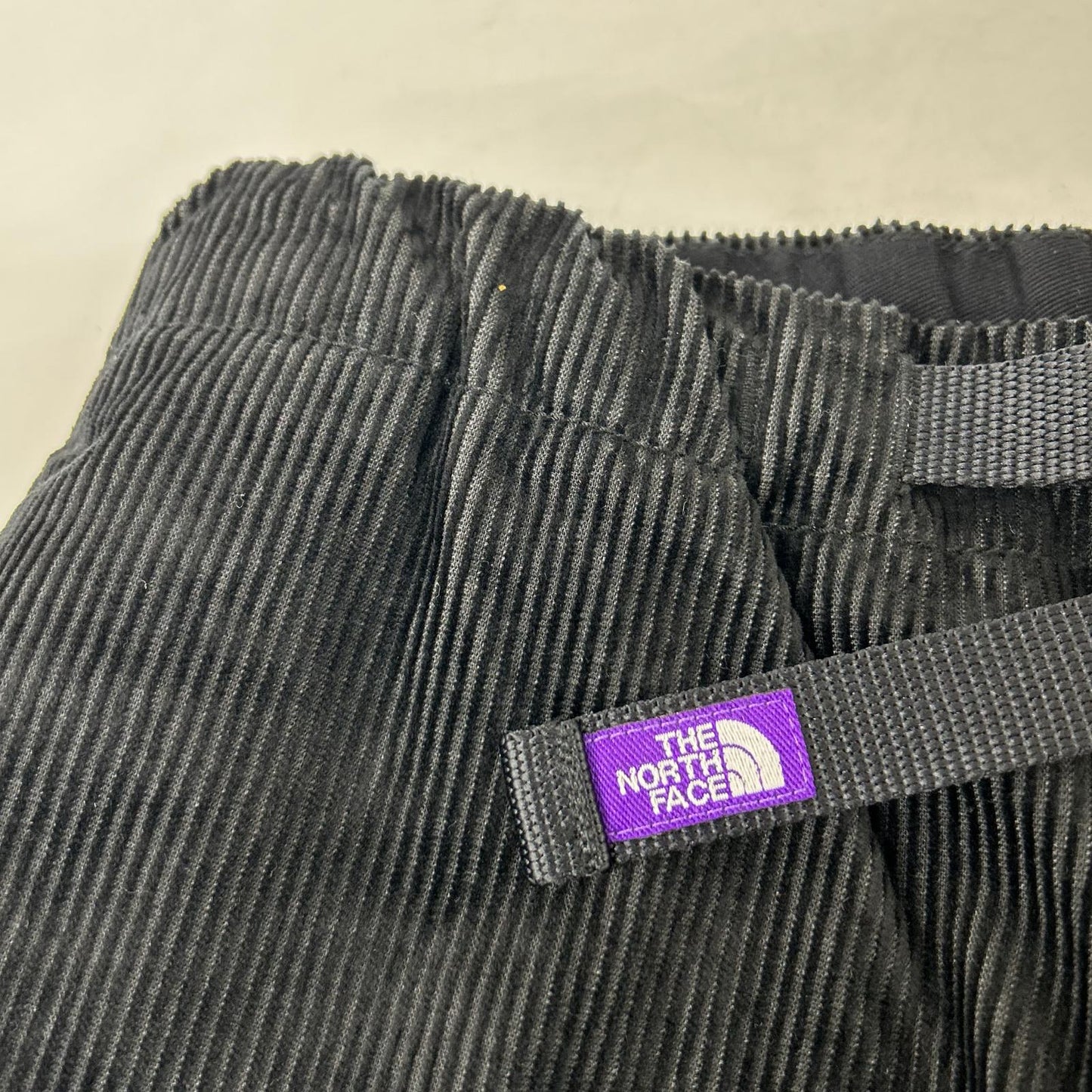 Black Corduroy Wide-Leg Bottoms S Women's