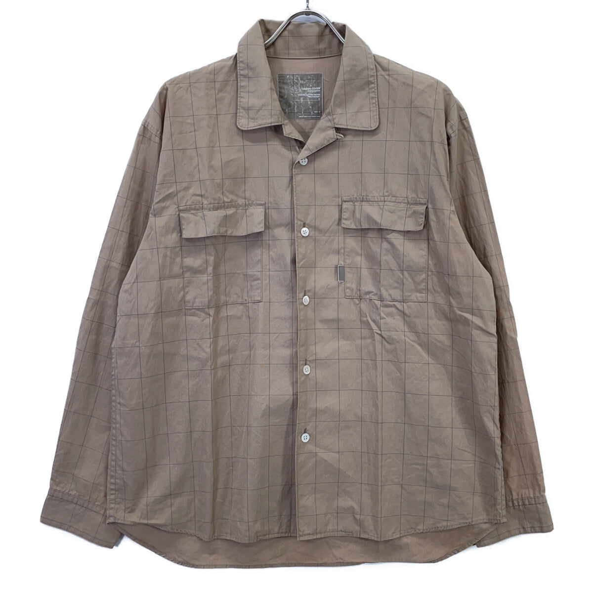 UNDER COVER アンダーカバー 01AW MELTINGPOT 長袖開襟シャツ トップス