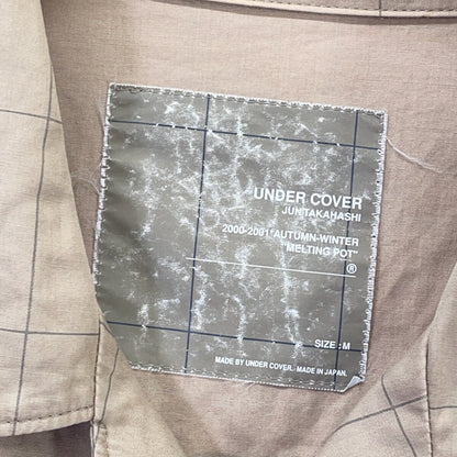 UNDER COVER アンダーカバー 01AW MELTINGPOT 長袖開襟シャツ トップス