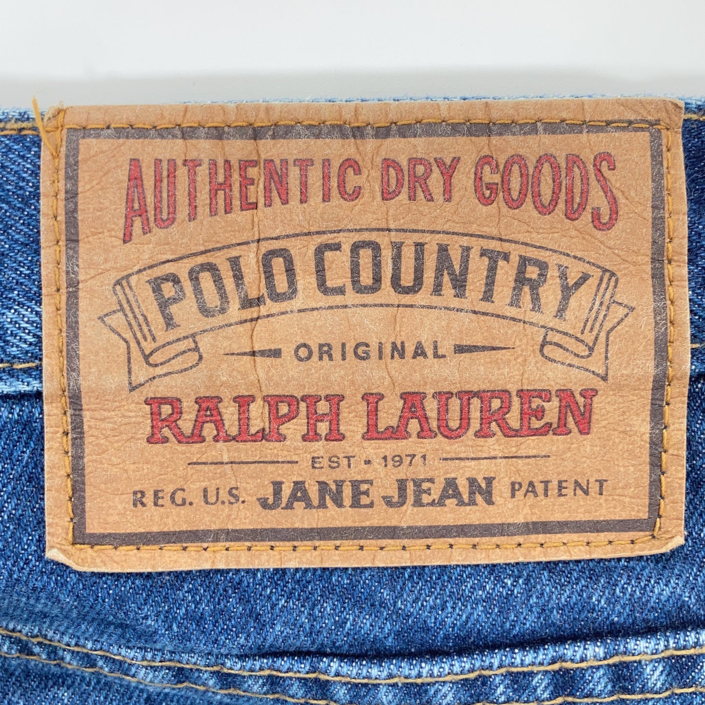 POLO COUNTRY ポロカントリー 90S インディゴ ストレートデニム ボトムス