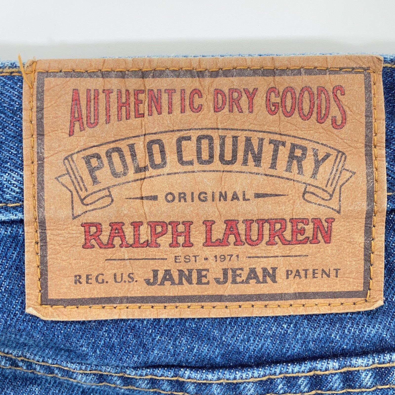 POLO COUNTRY ポロカントリー 90S インディゴ ストレートデニム ボトムス