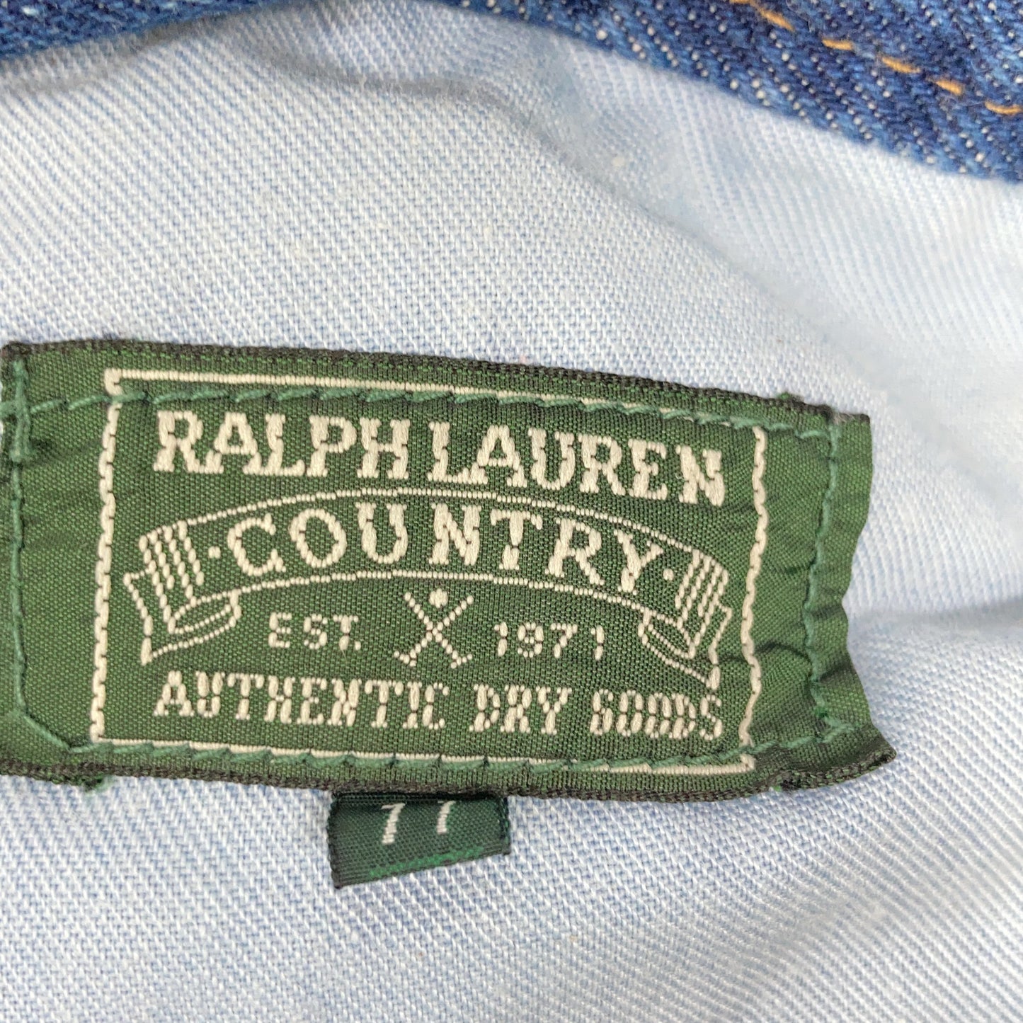 POLO COUNTRY ポロカントリー 90S インディゴ ストレートデニム ボトムス