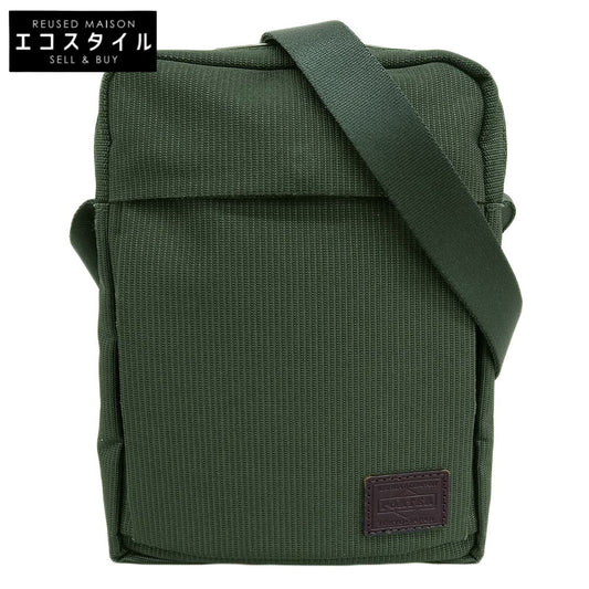 688-05242 Shoulder Bag Stripe Khaki Men's Shoulder Bag
